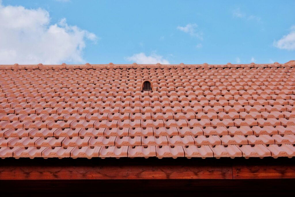Vent on a Clay Rooftiles